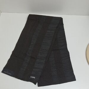 Marc Anthony Charcoal Knit Scarf